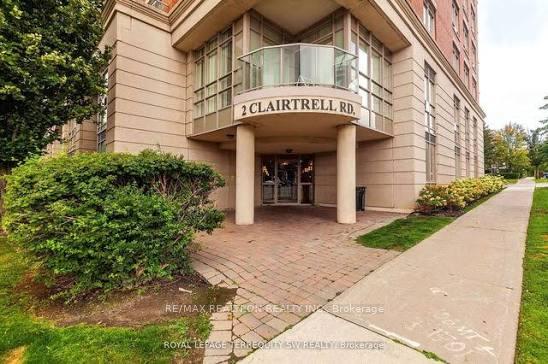 2 Clairtrell Road 1010, Toronto C14, ON M2N 7H5 — Toronto C14, Ontario