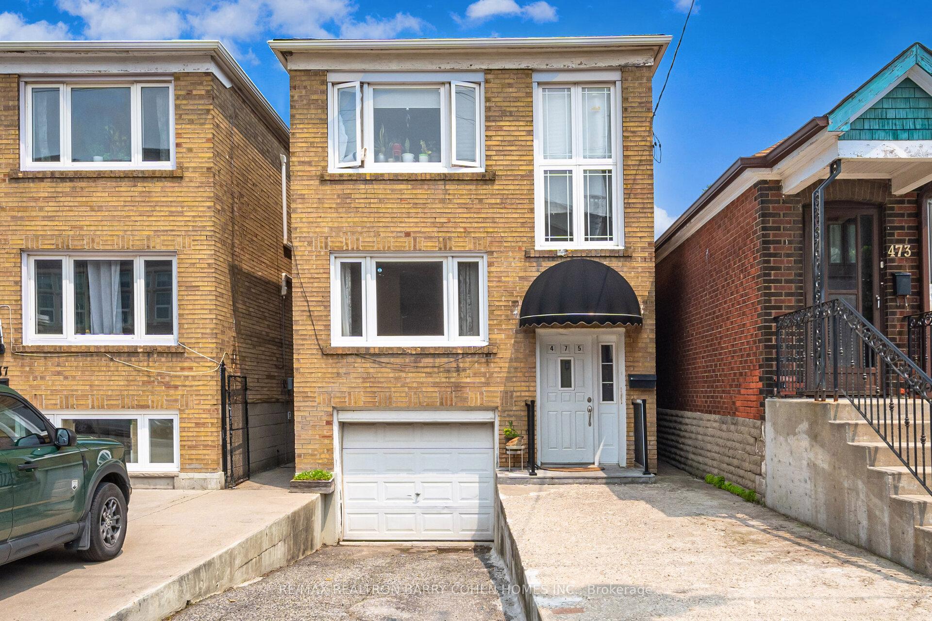 475 Winona Drive 2 Main, Toronto C03, ON M6C 3V2 — Toronto C03, Ontario