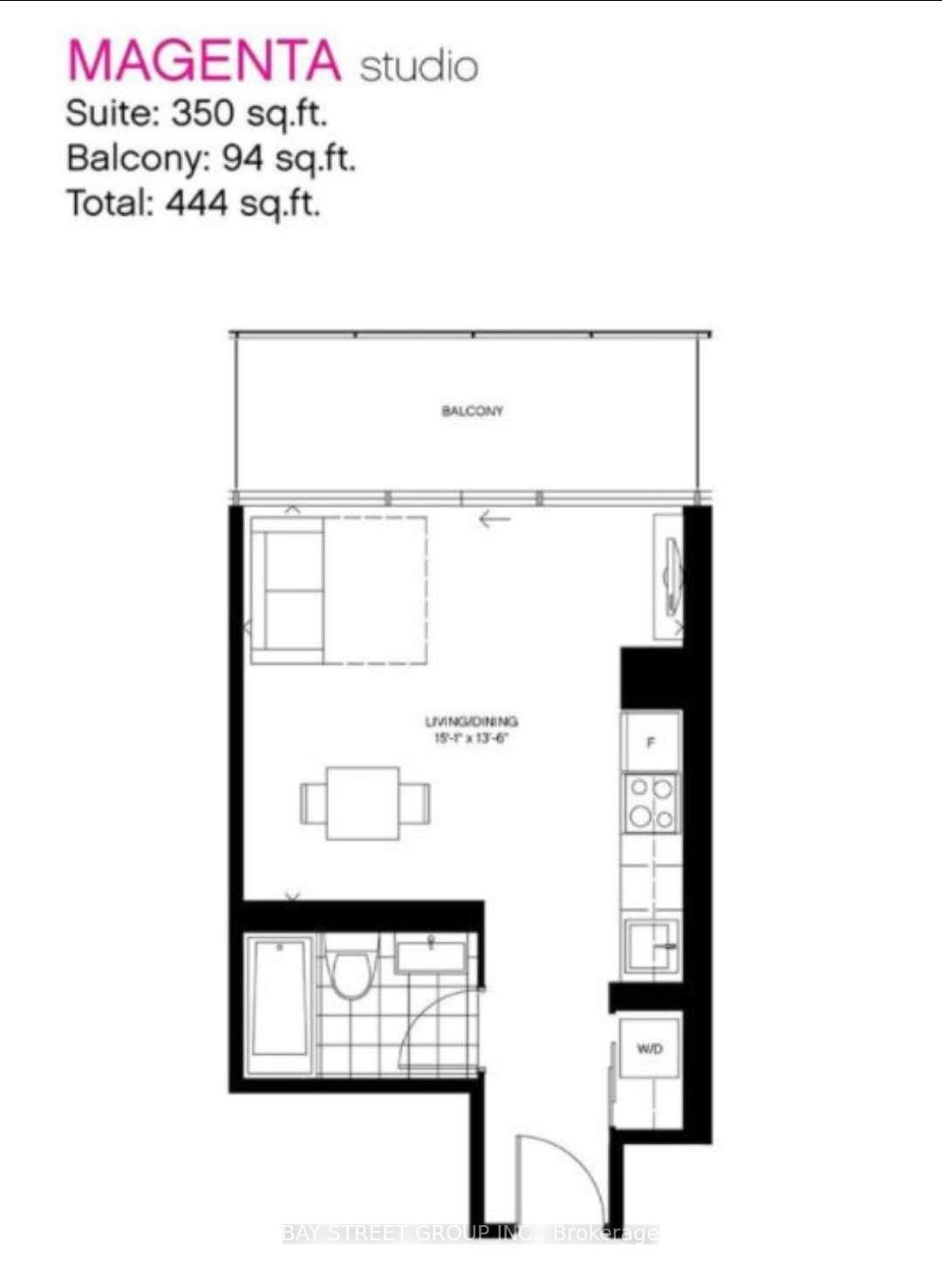 42 Charles Street E 508, Toronto C08, ON M4Y 1T4