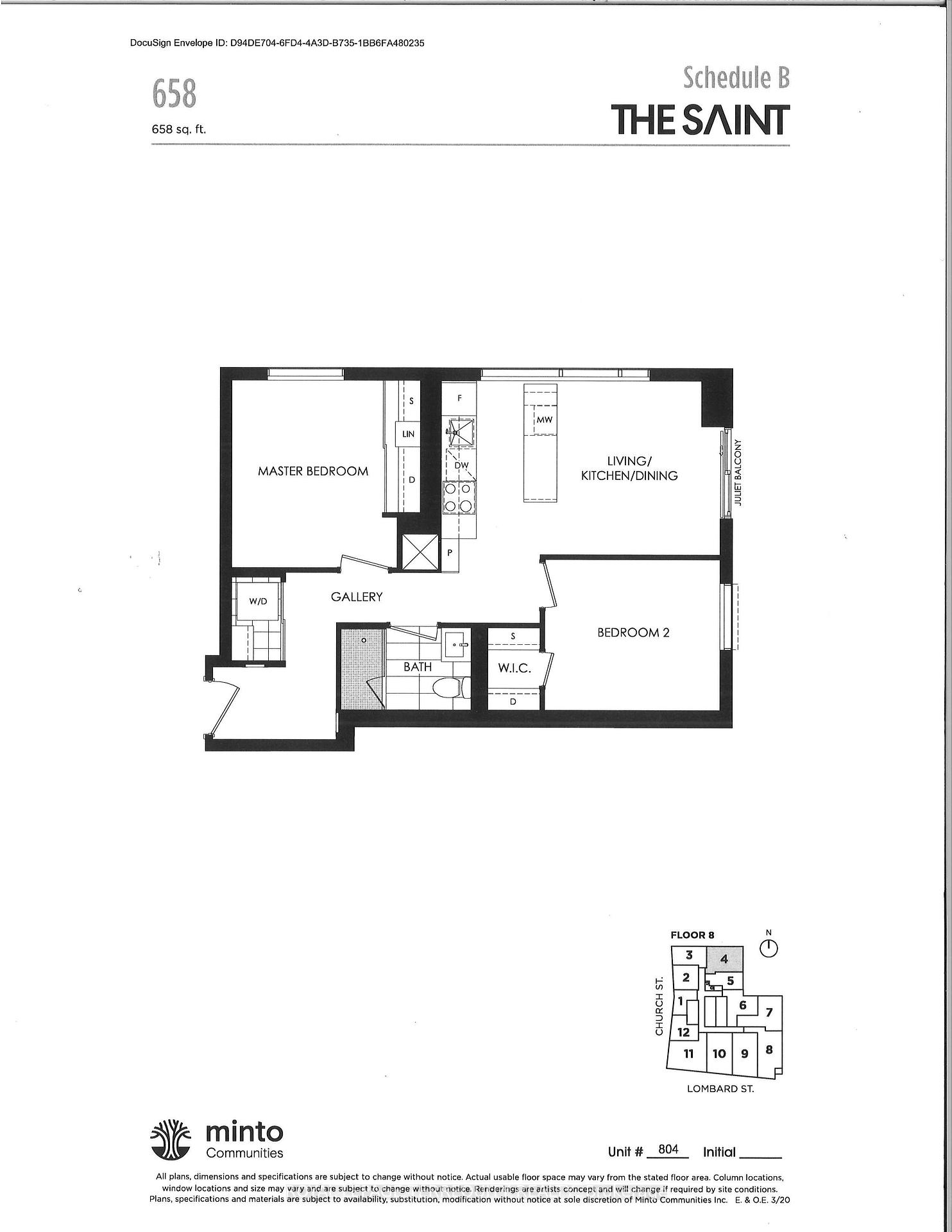 89 Church Street 804, Toronto C08, ON M9N 1N4