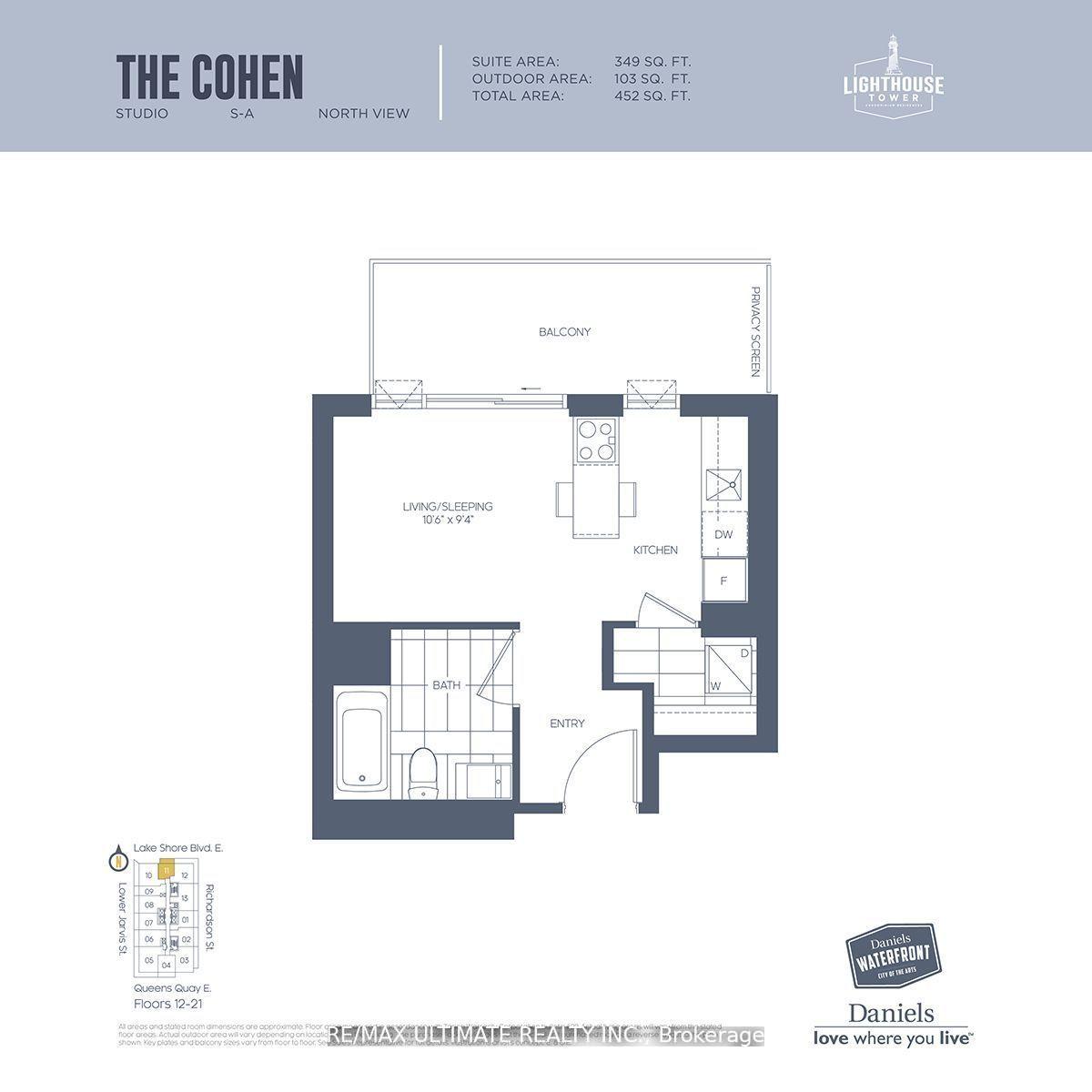 15 Lower Jarvis Street 1911, Toronto C08, ON M5E 0C4