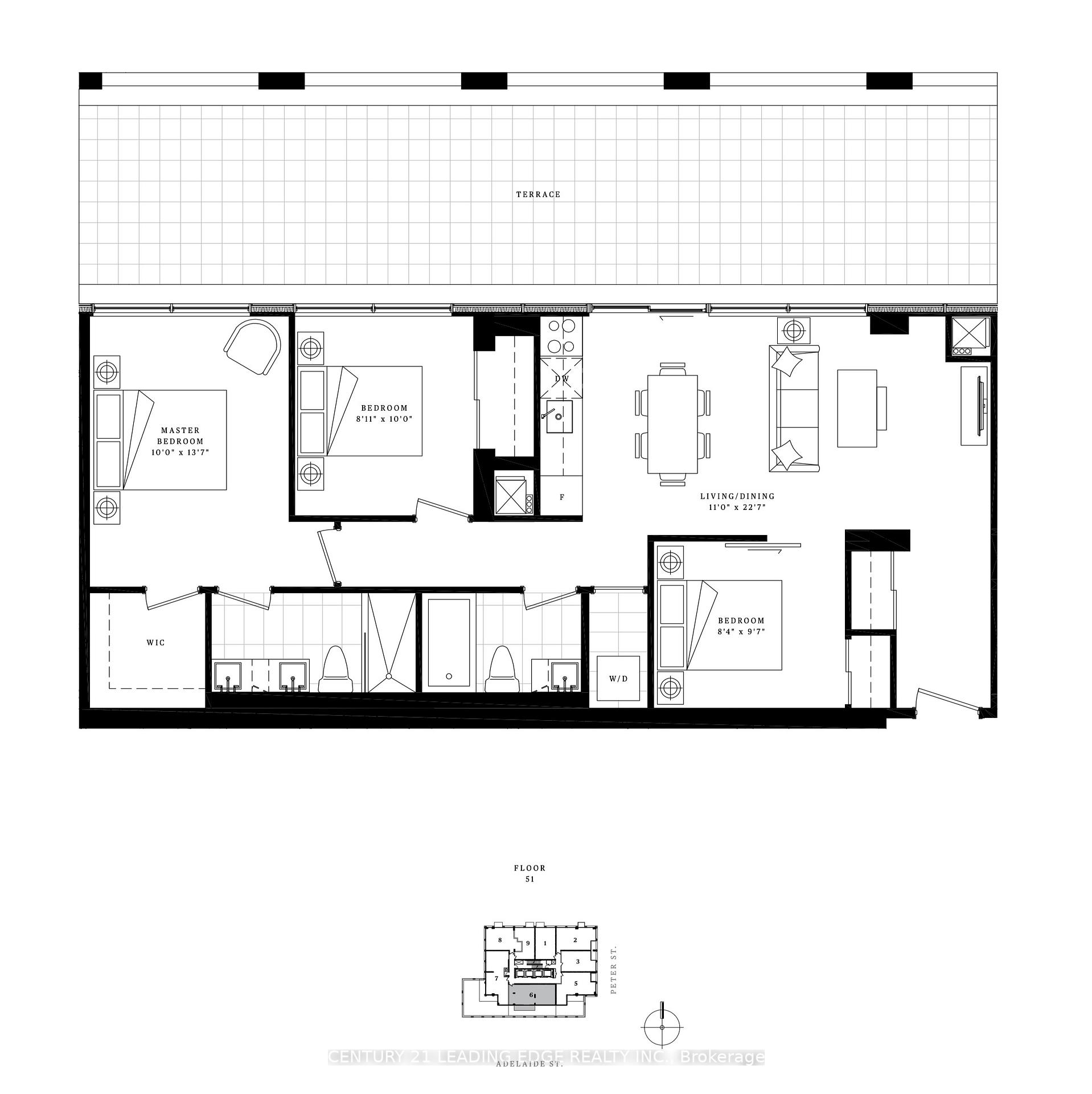 108 Peter Street 5106, Toronto C01, ON M5V 0W2