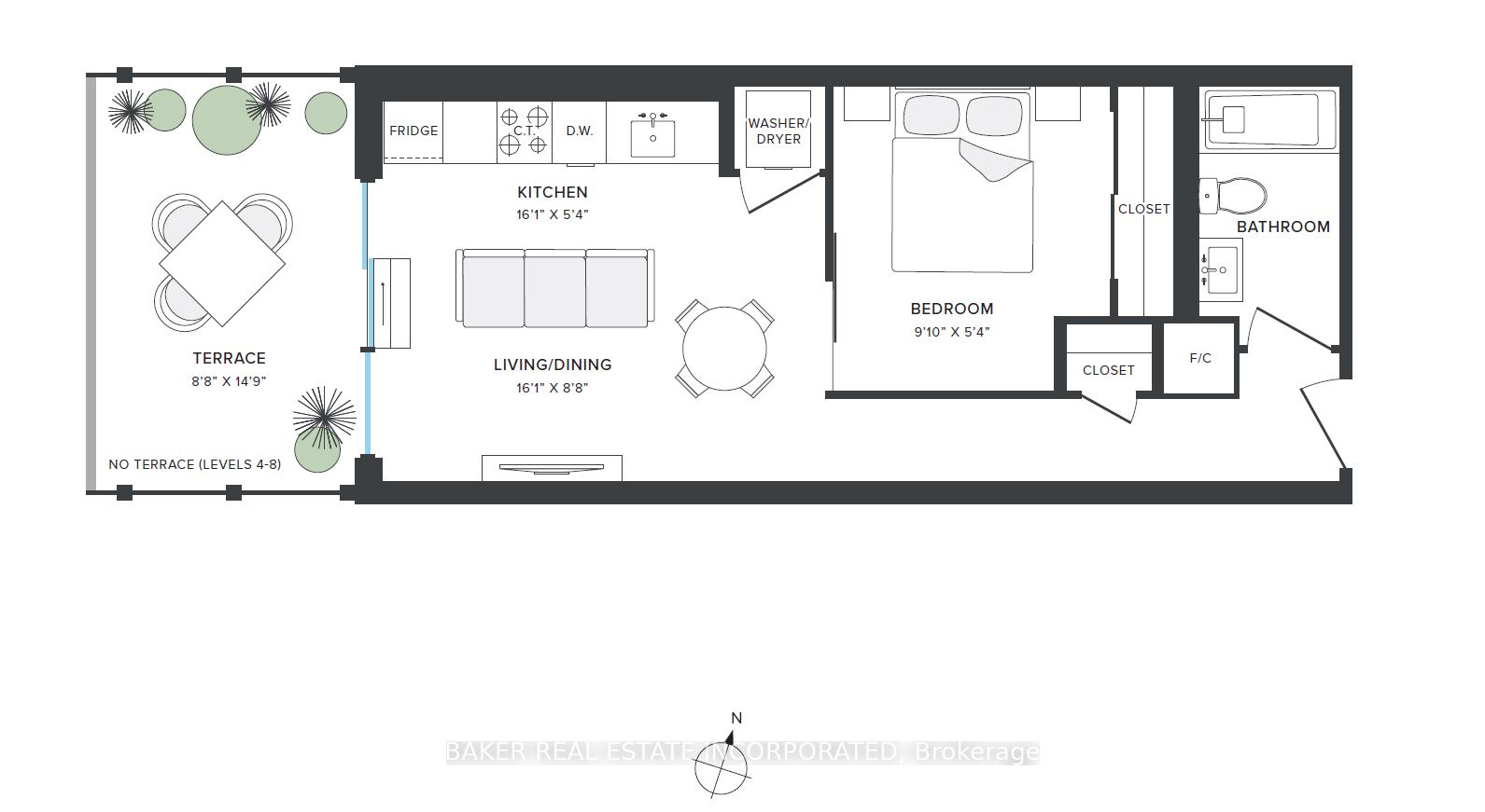 100 Mill Street 408, Toronto C08, ON M5A 0Y1