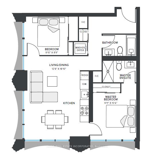 151 Mill Street 1304, Toronto C08, ON M5A 4T8
