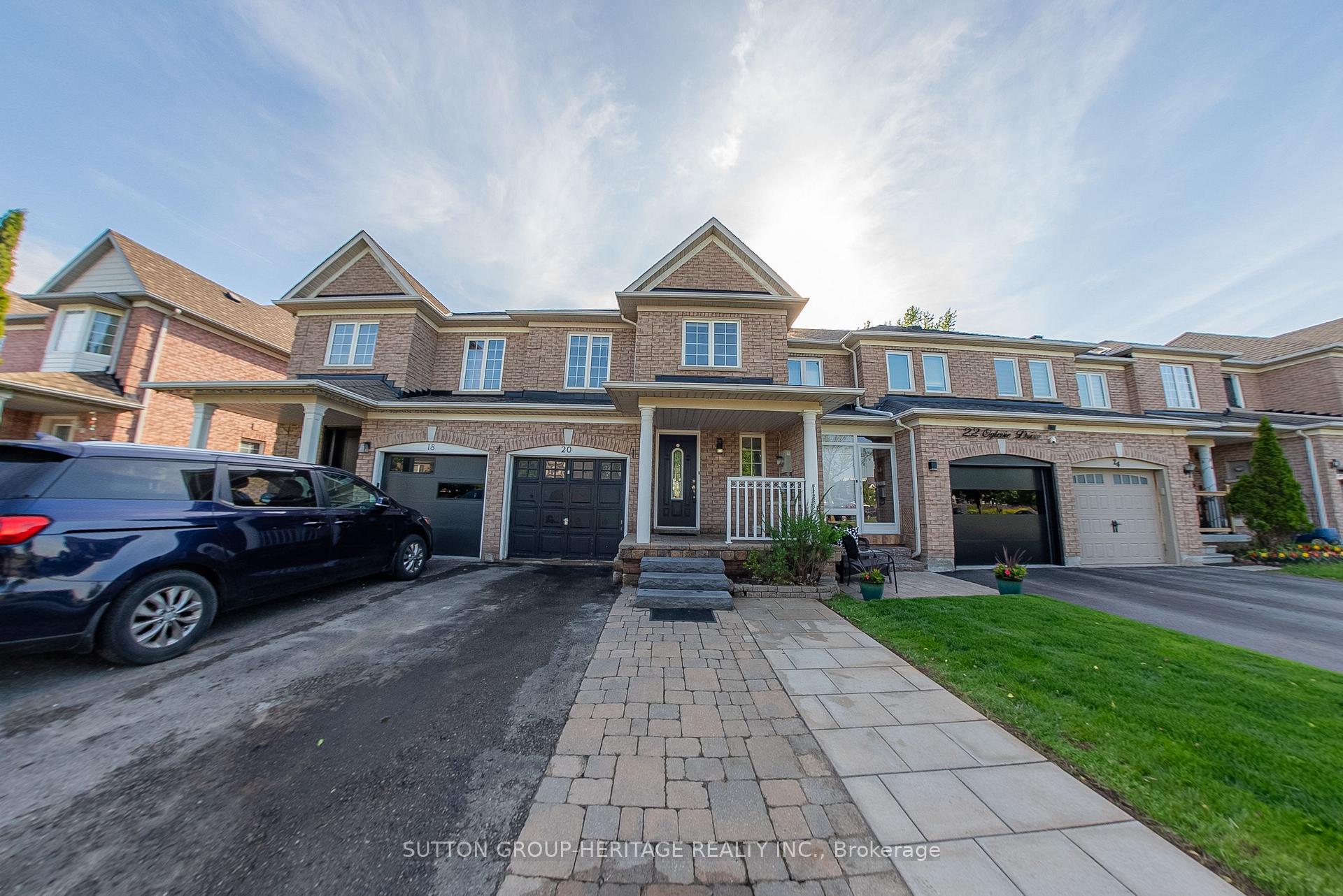 20 Oglevie Drive, Whitby, ON L1R 2Y4 — Whitby, Ontario