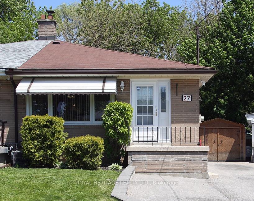 27 Medway Crescent, Toronto E09, ON M1P 3T7 — Toronto E09, Ontario