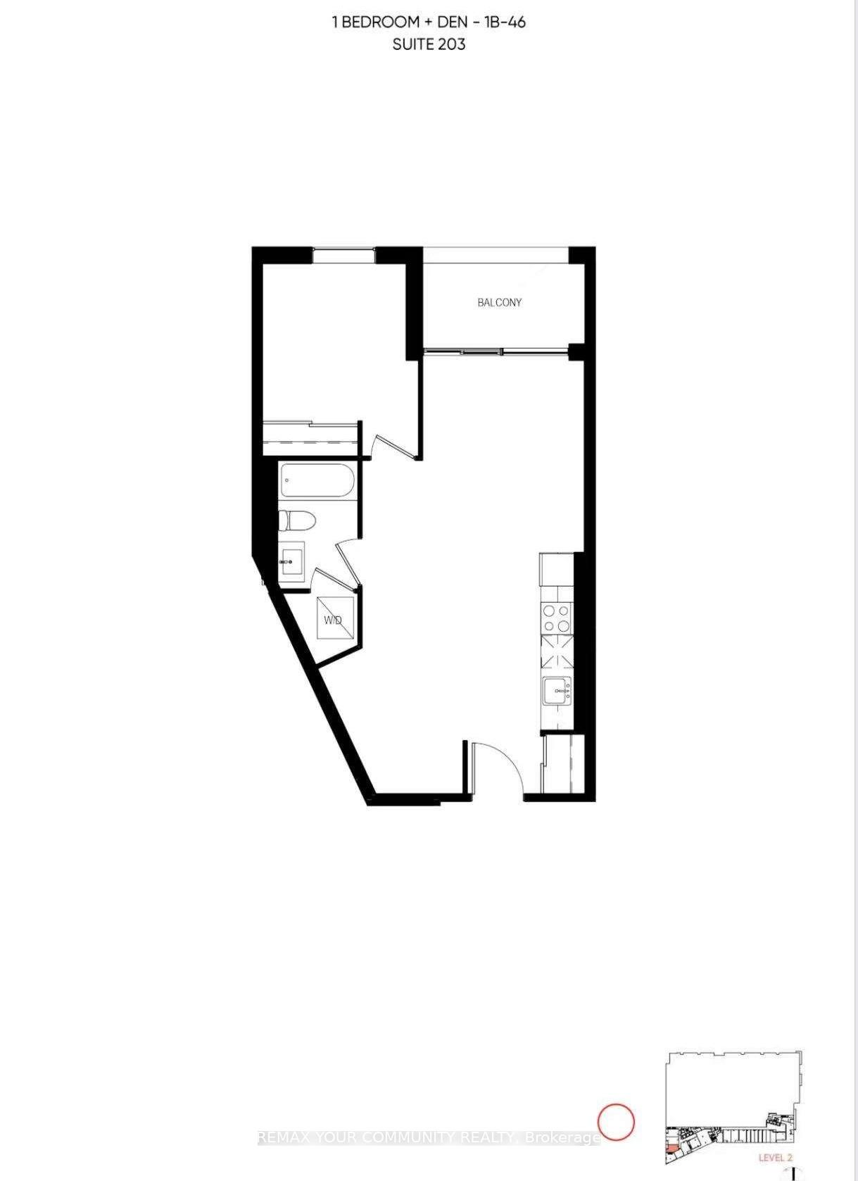 1050 Eastern Avenue 203, Toronto E01, ON M4L 0B7 — Toronto E01, Ontario