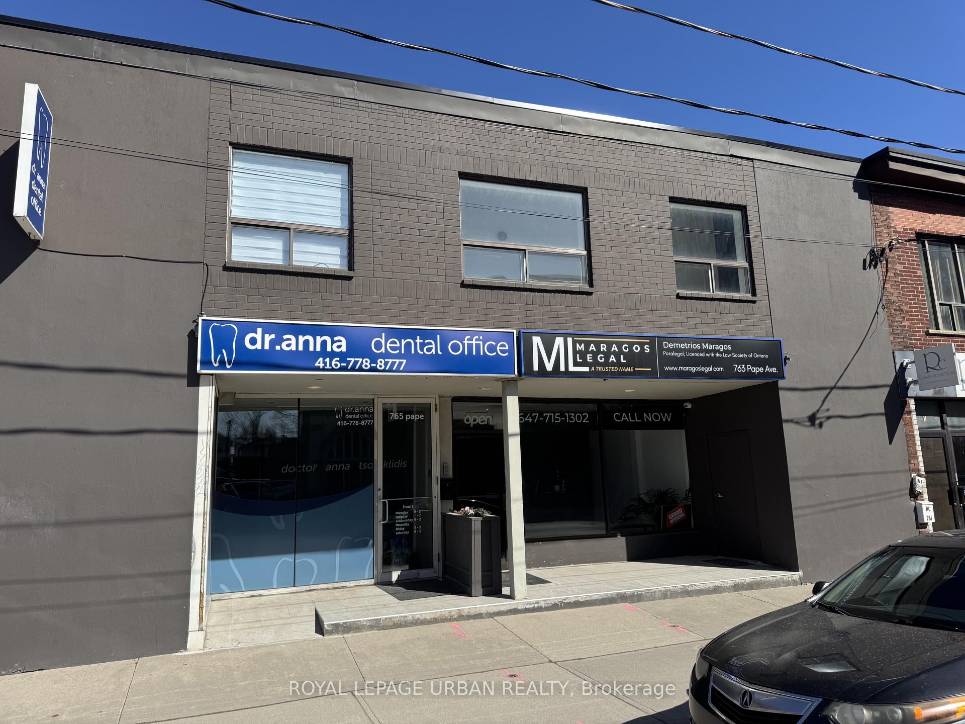 765 Pape Avenue 206, Toronto E03, ON M4K 3T2 — Toronto E03, Ontario