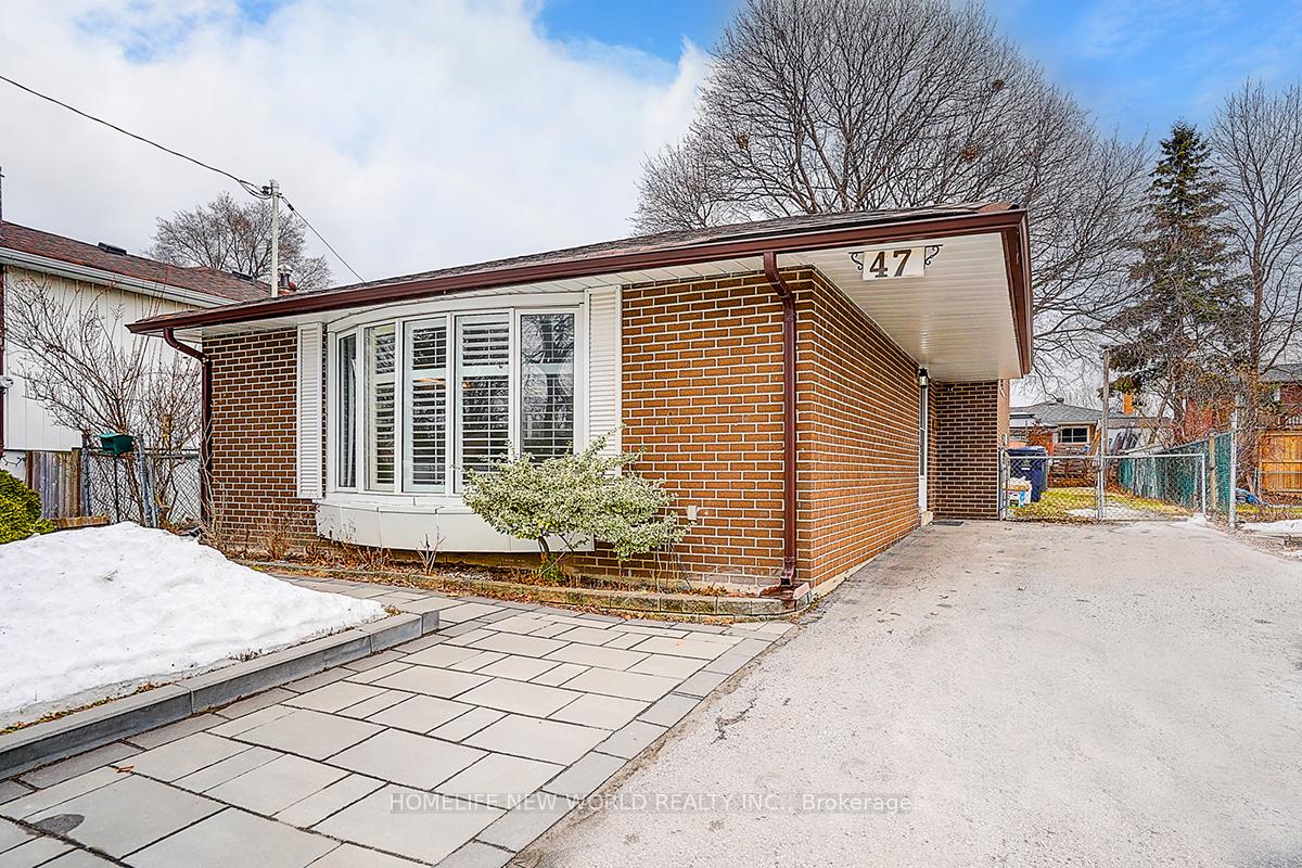 47 Manorglen Crescent, Toronto E07, ON M1S 1W3