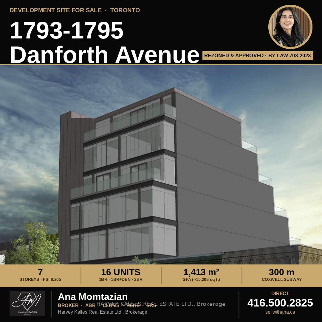 1793 Danforth Avenue, Toronto E02, ON M4C 1J2