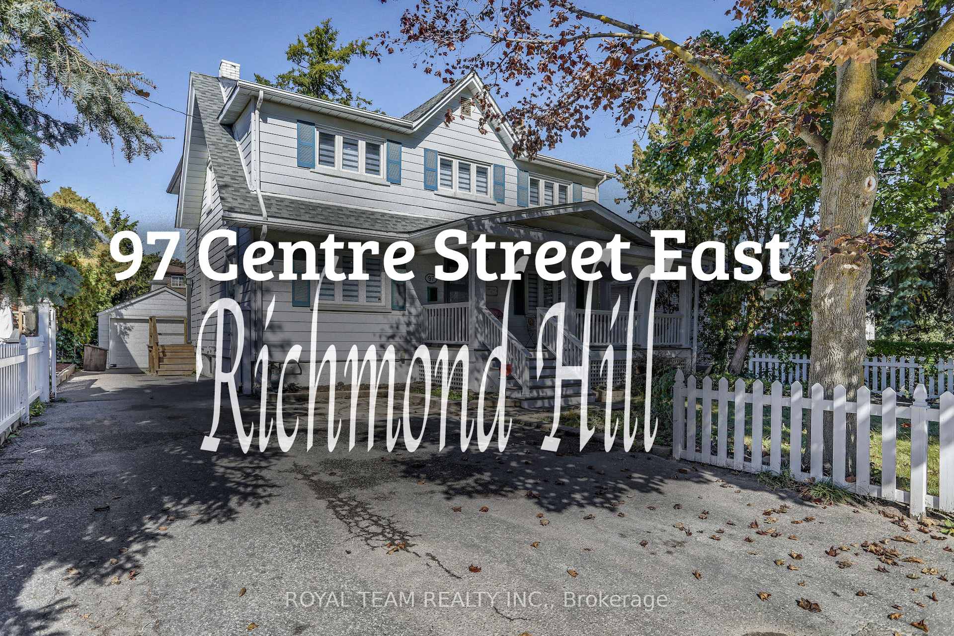 97 Centre Street E, Richmond Hill, ON L4C 1A3