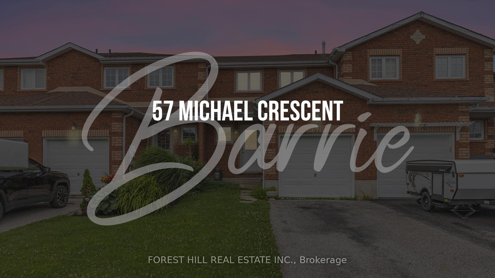 57 Michael Crescent, Barrie, ON L4M 6Z2