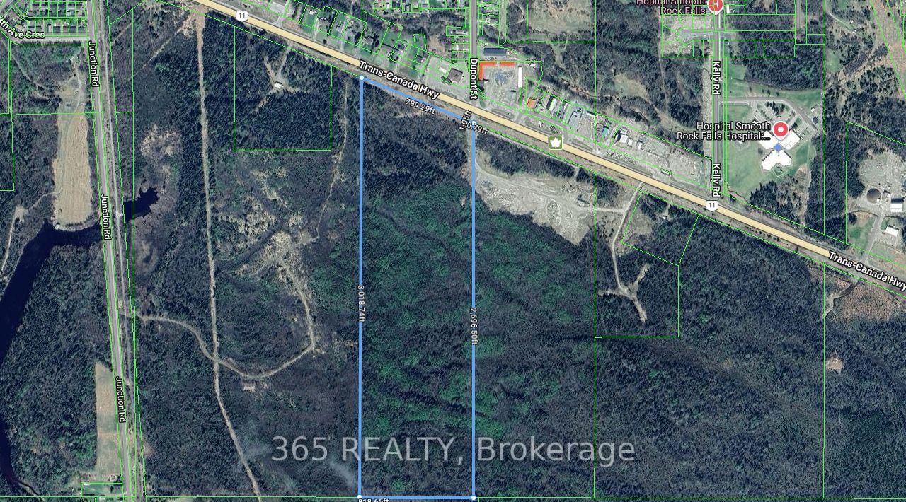 53.35 acre Hwy 11 N/A, Smooth Rock Falls, ON P0L 2B0