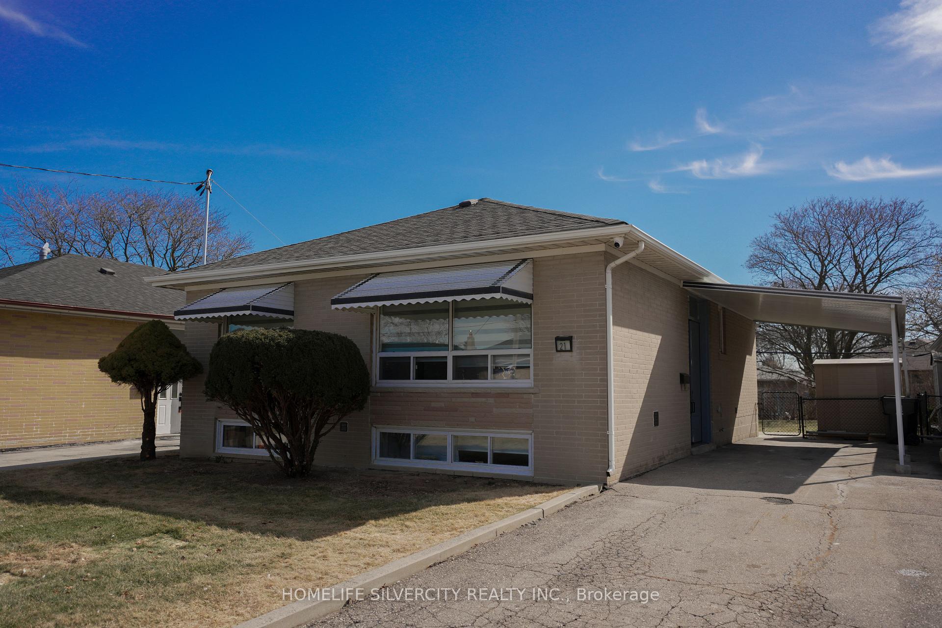 21 Billcar Road, Toronto W10, ON M9W 4P5 — Toronto W10, Ontario