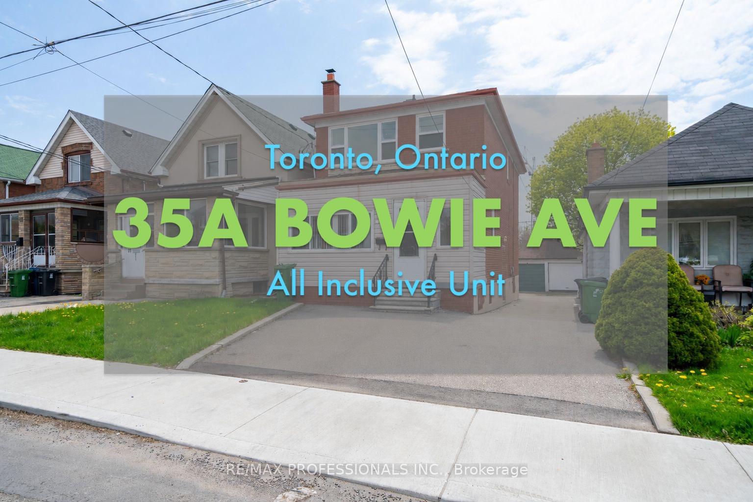 35A Bowie Avenue Bsmt, Toronto W04, ON M6E 2P2