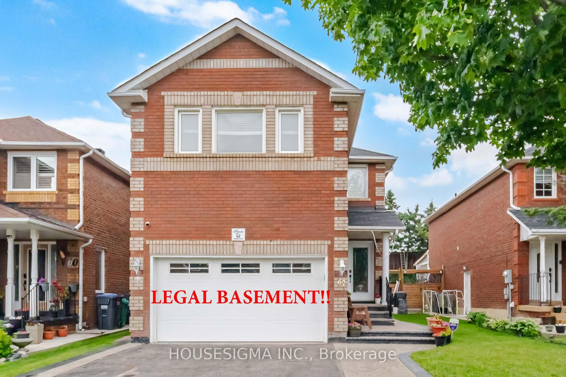 62 Ravenscliffe Court, Brampton, ON L6X 4N9