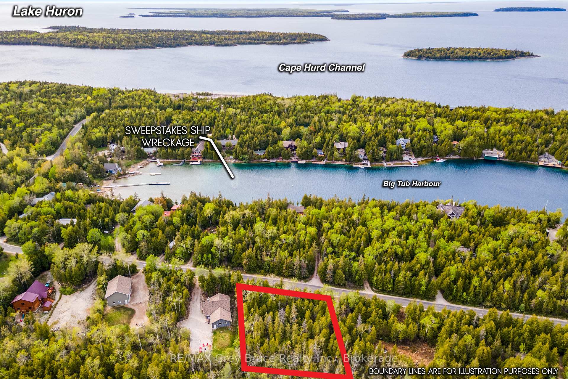 Lots 33 & 34 Big Tub Road, Northern Bruce Peninsula, ON N0H 2R0 — Northern Bruce Peninsula, Ontario