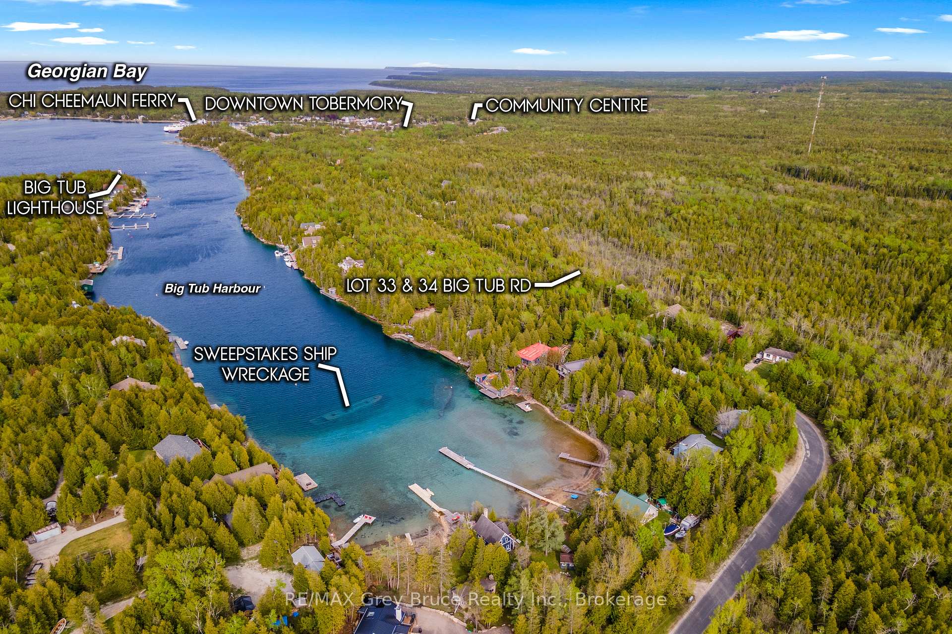 Lots 33 & 34 Big Tub Road, Northern Bruce Peninsula — photo 2 of 5