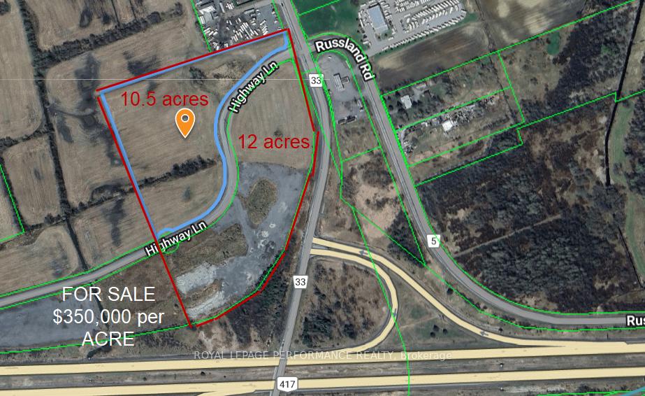 00 W HIGHWAY Lane W, Orleans - Cumberland and Area, ON X0X 0X0