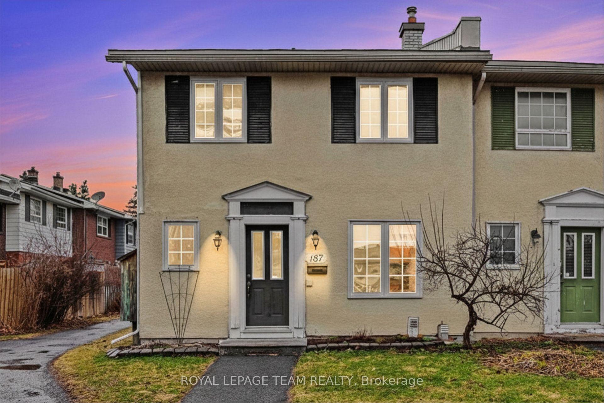 187 MONTEREY Drive, South of Baseline to Knoxdale, ON K2H 7A9 — South of Baseline to Knoxdale, Ontario
